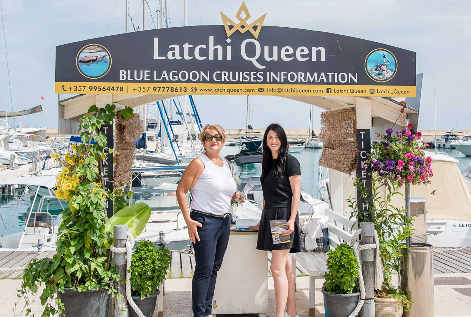 Latchi Queen Blue Lagoon Cruises from Latchi Harbour