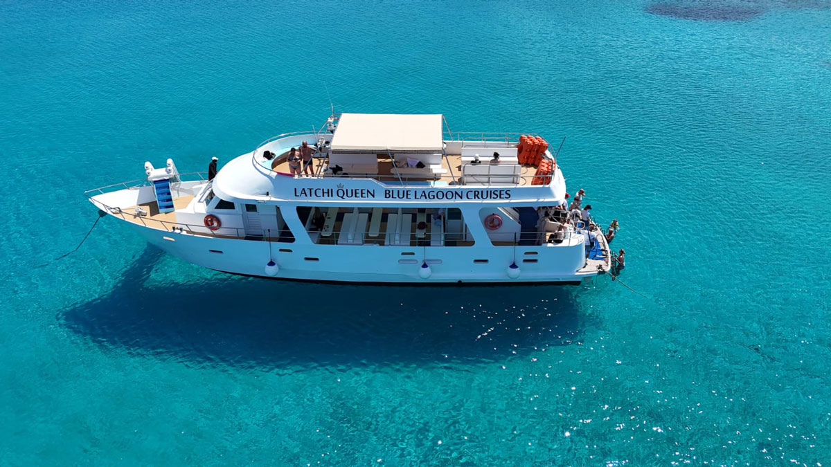 August on the Akamas Coast | Latchi Queen Blue Lagoon Cruises